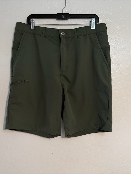 Gerry Other - Gerry Men's Tech Shorts Size 36 Olive Green Stretch Hiking Trail Lightweight